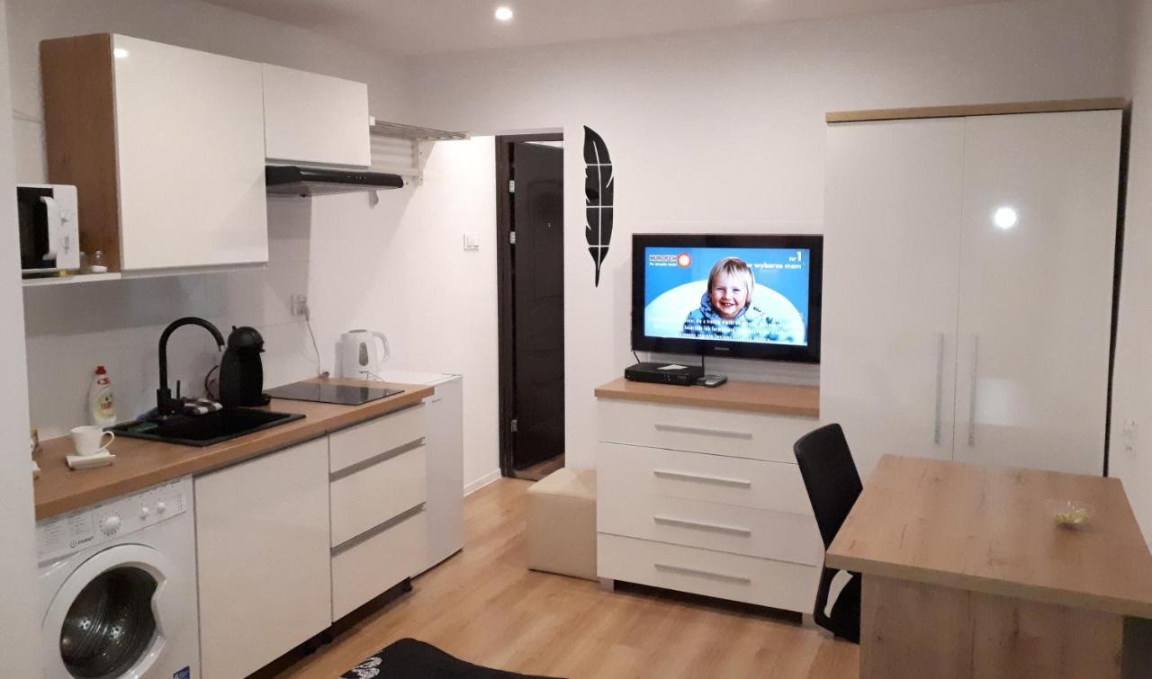 Apartamenty Centrum Panoramiczna Mala Dwojka Swan Labedz Promenada Klimatyzacja Lodowa Kielce Bagian luar foto